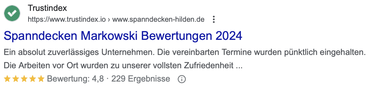 Bewertung Markowski